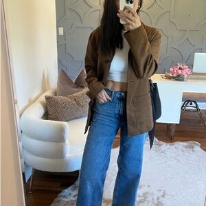 Old Navy Brown Women's Blazer XL